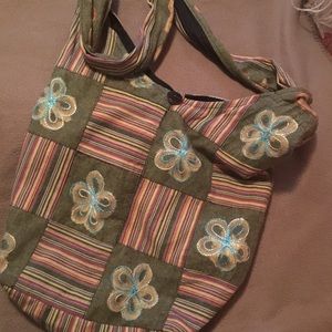 Crossbody boho purse